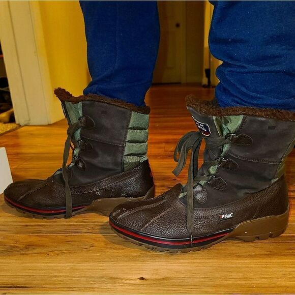 Pajar Canada | Green & Brown Snow Waterproof Boots - Picture 1 of 6